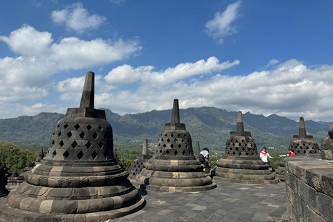 Borobudur, Merapi Volcano & Prambanan Full Day Tour Borobudur, Merapi & Prambanan Full Day Tour (No Sunrise)