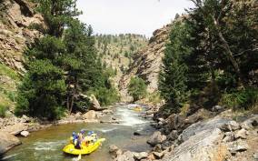 Idaho Springs: Upper Clear Creek Rafting and Zipline