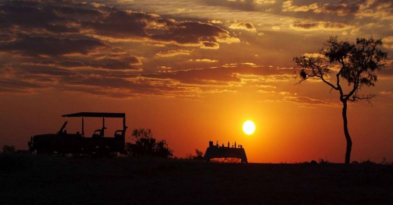 Pilanesberg: Safari im offenen Fahrzeug vom Nachmittag bis zum Sonnenuntergang