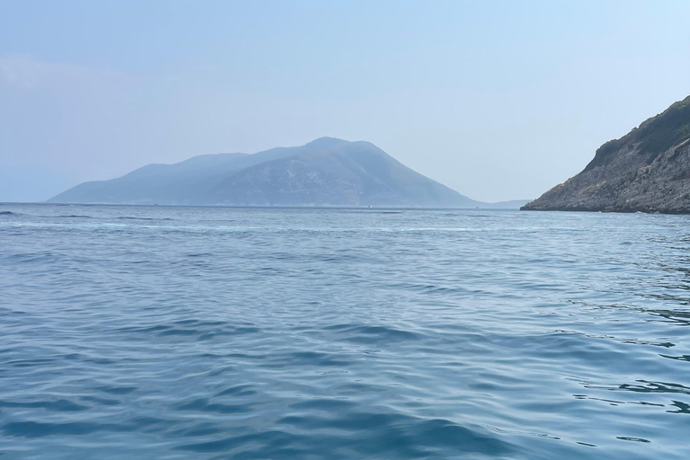 Clare: Excursión en lancha rápida por la isla de Sazan y Karaburun y buceo con tuboVerano 2026 KZ