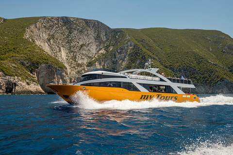 MyTours - Zakynthos: Shipwreck Beach & Blue Caves Boat Tour