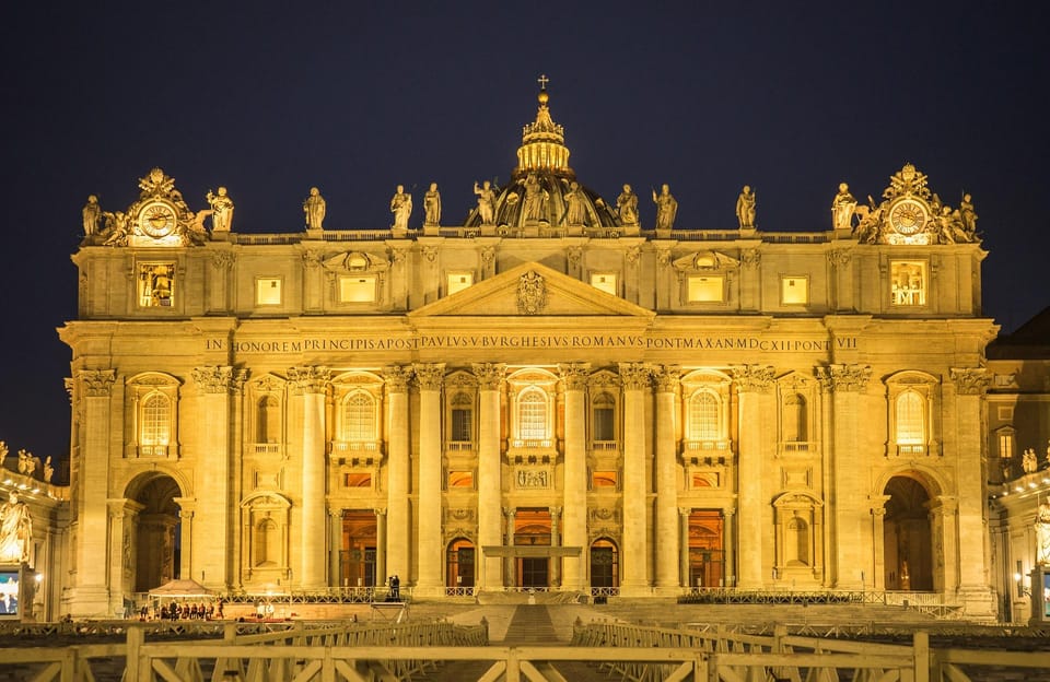 Rome: St. Peter's Basilica, Dome Climb, and Underground Tour | GetYourGuide