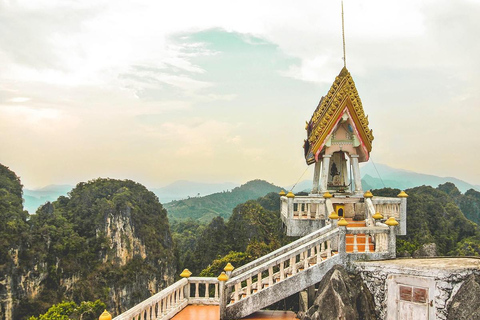 Krabi: Grotta della Tigre, sorgenti termali e tour della giungla della piscina di smeraldoKrabi: tour nella giungla della Grotta della Tigre, delle sorgenti termali e della Piscina