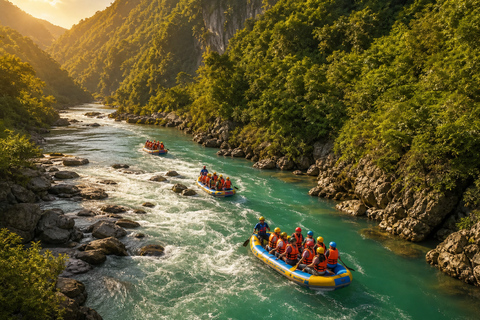 Zhangjiajie: Mengdong River Rafting Ticket with Transfer Rafting Ticket with Round-Trip Hotel Transfer