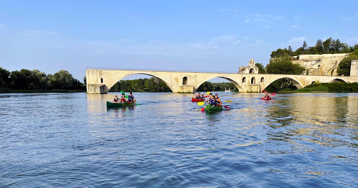 Avignon Canoe And Stand Up Paddle Under The Famous Bridge GetYourGuide