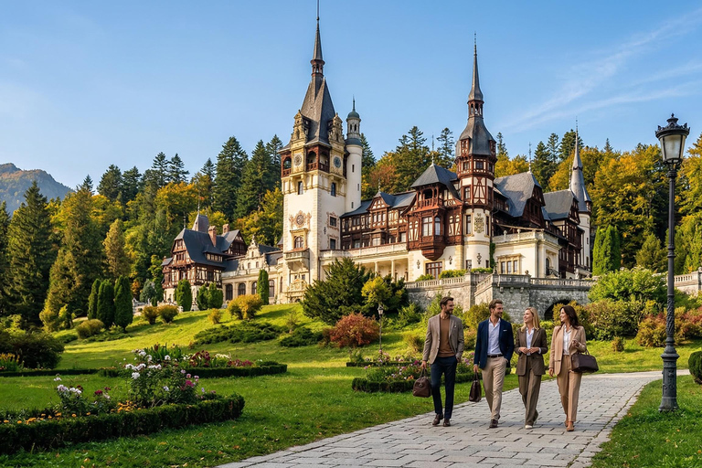 2 Castles-Bucharest: Peles Castle, Dracula’s Castle & Brasov PRIVATE Bucharest : Peles Castle, Bran Castle & Brasov