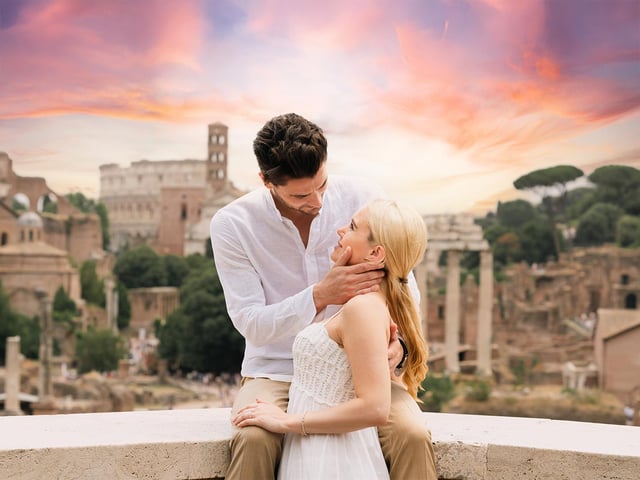 Rom: Privates Fotoshooting am Kolosseum &amp; Umgebung