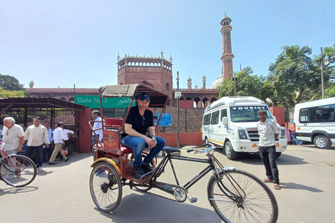 Delhi: Gamla och nya staden - guidad dagsutflykt