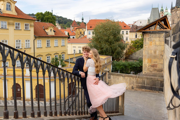 Privat fotografering i Prag