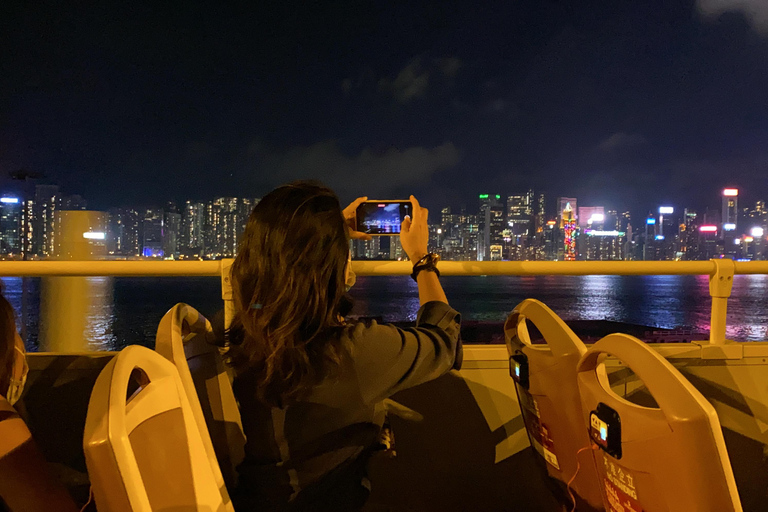 Hong Kong: Panoramic Night Tour of Kowloon