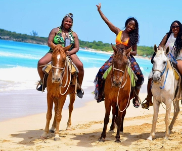 Punta Cana: Reiten am Strand mit Abholung