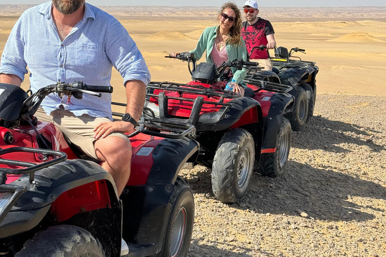 Fayoum: Qarun Sahara Safari With( ATV ) Quad bike From Cairo Private 4 Hours Quad Included Tickets