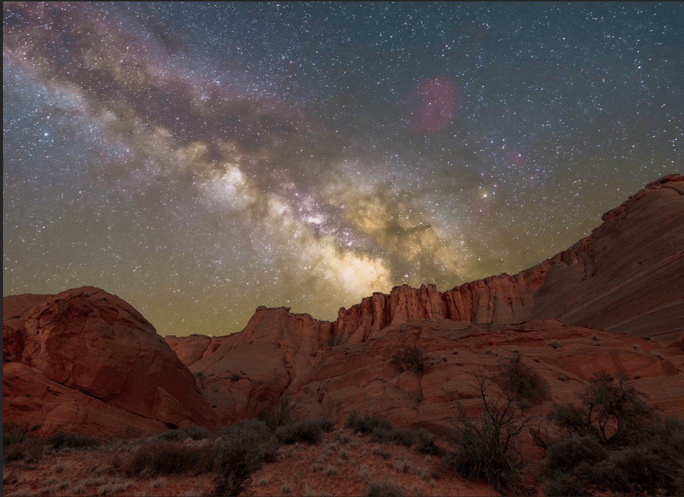 Side: Antelope Valley Canyon Stargazing Night Hike