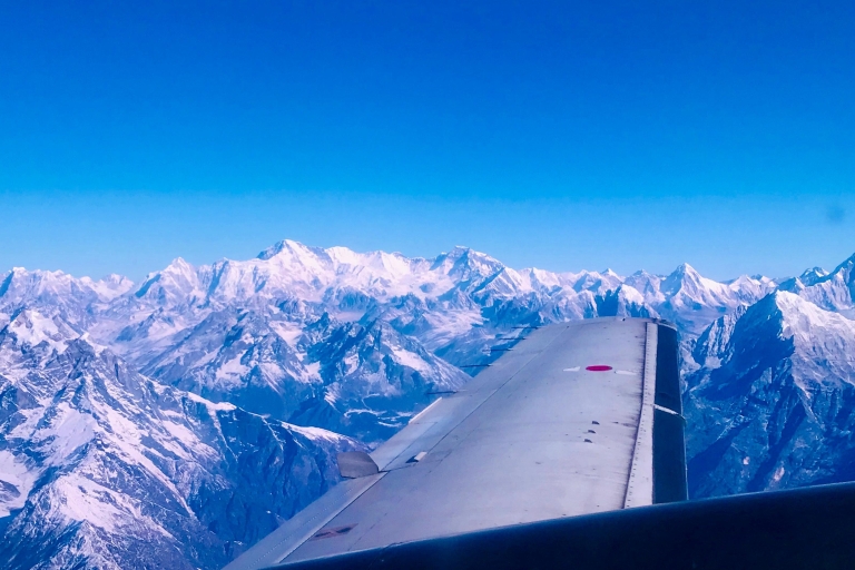 Scenic vlucht Everest met vliegtuig en pick-up