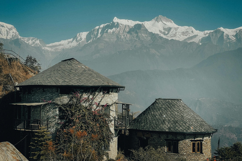 Pokhara : Annapurna Panoramic Himalayas View Tagestour mit dem Auto