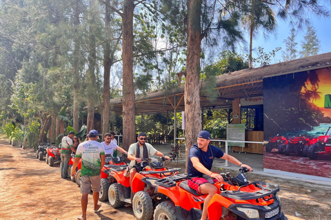 From Phuket: ATV Scenic Routes with Karon and Patong Views 1 Hour Drive With Passenger