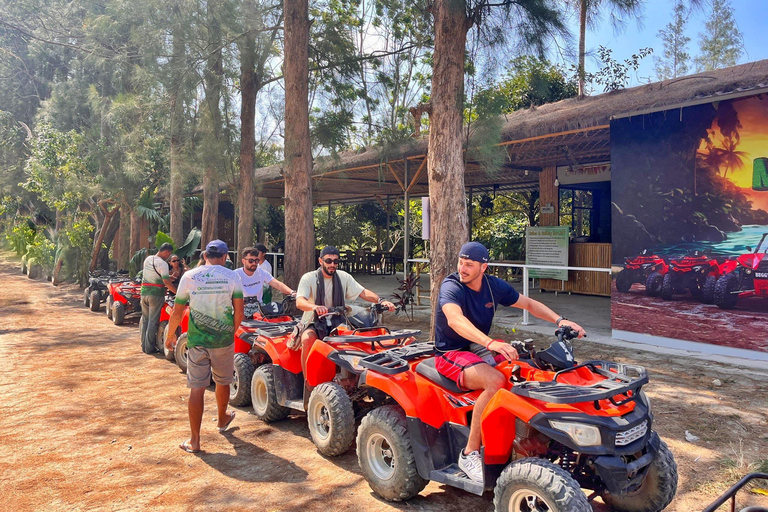 Desde Phuket: Rutas panorámicas en quad con vistas a Karon y Patong1,5 horas en coche