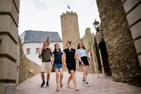 Scharfenstein Slot: Romere og teutoner Udstillingsbillet