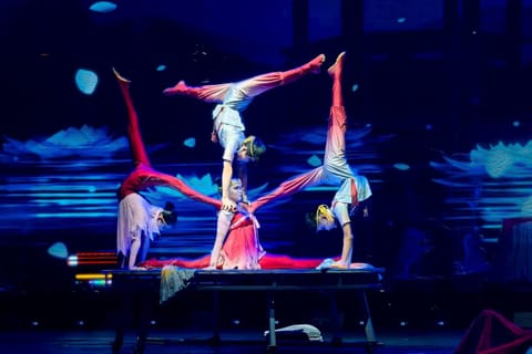 Beijing: Acrobatic Show - Globe of Death & High-Flying Acts