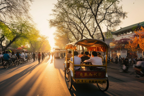 Beijing:Hutong rickshaw ride,Shichahai,Bell and Drum Towers Bell and Drum Towers E-ticket Booking Service