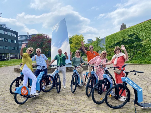 Visit Tilburg Electric Kick Scooter Tour with Local Guide in Tilburg