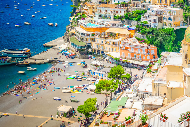 From Naples: Guided Tour of Sorrento, Positano, and Amalfi Amalfi Coast (without lunch)