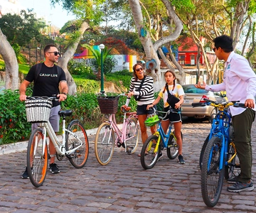 Lima: Fietstocht in de wijken Miraflores en Barranco