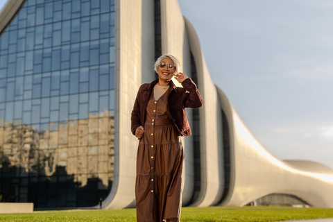 Baku: Heydar Aliyev Center Photoshoot (Flying Dress Option)
