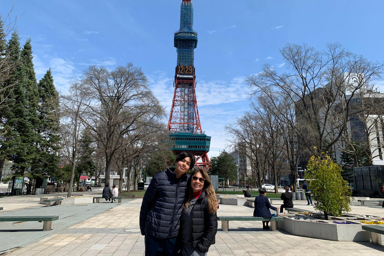 Tour privato di un giorno dei punti salienti di SapporoTour di un giorno di Sapporo a misura di musulmano