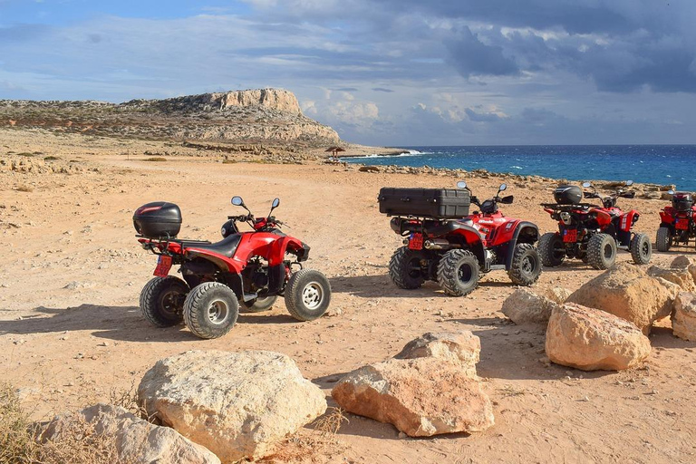 Hurghada: Wycieczka rodzinna quadem lub buggy po morzu i górachWycieczka quadem i podwójnym buggy Makadi, Sahl Hasheesh, Safaga