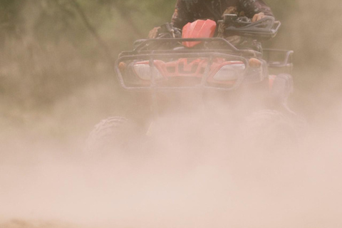 From Khao Lak: ATV & Rafting with Waterfall and Temple Visit From Khao Lak: Rafting 9 km. + ATV + Waterfall + Temple