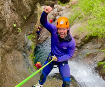Fra Funchal: Canyoning-eventyr på mellemniveau (niveau 2)