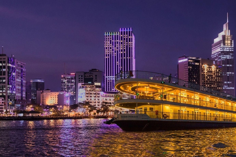 Saigon River Dinner Cruise: Ein Festmahl mit Aussicht