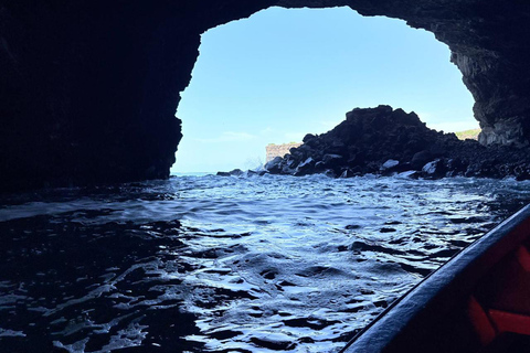 Santiago: Ribeira da Barca Sea Caves Boat Tour & Pickup