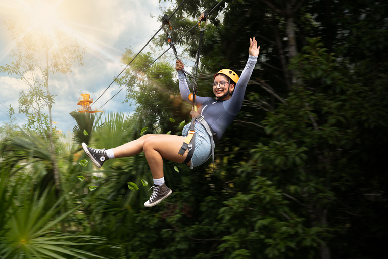 From Cancun: Cozumel Kuza Park & El Cielo Snorkel Tour