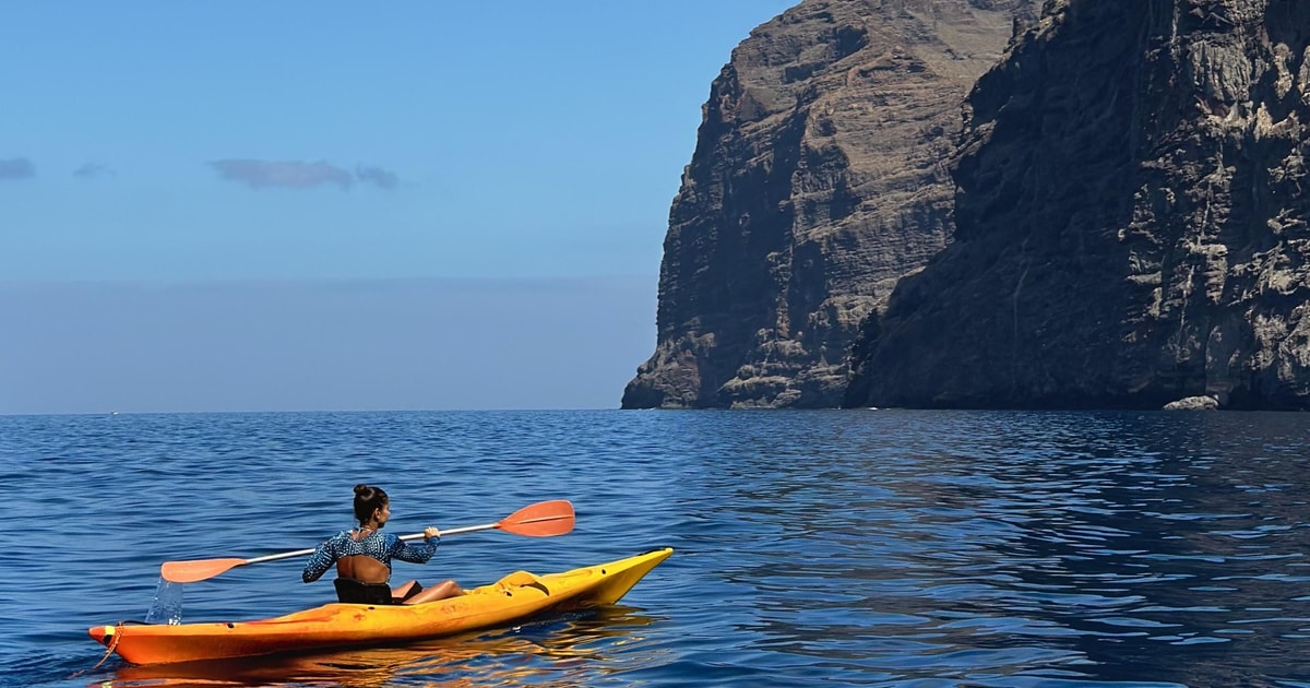 Private Kayak Tour at the feet of the Giant Cliffs GetYourGuide