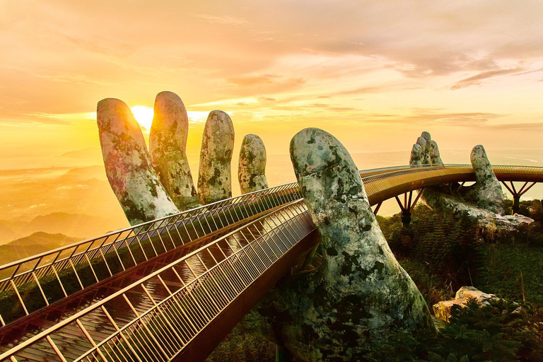 Da Nang/Hoi An: Golden Bridge Ba Na Hills & Marble Mountains Ba Na Hills Only - Large Group - No Lunch (Da Nang Pickup)