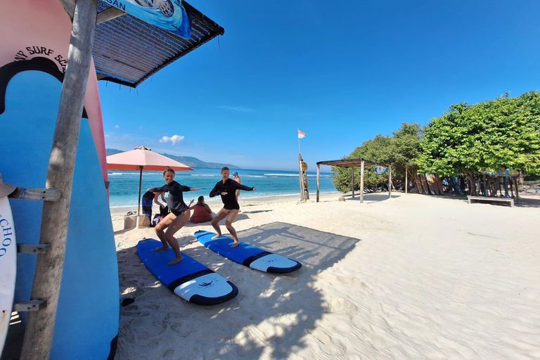 Gili Trawangan : Un paradis pour les surfeurs au cœur de l&#039;océan2 heures de surf