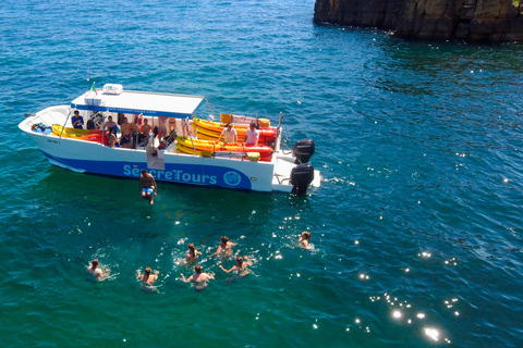 Albufeira Marina: Benagil Cave to Marinha Beach Kayak Tour