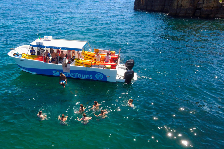 Albufeira Marina: Benagil Cave to Marinha Beach Kayak Tour