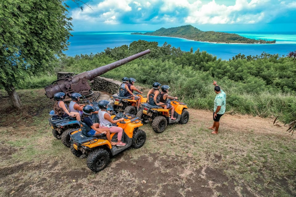 Le Bora Bora authentique en quad et expérience vanille