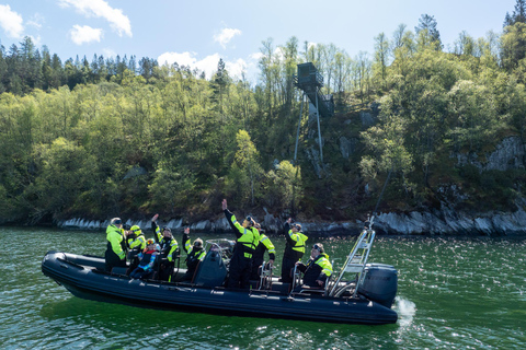 Bergen: Modalen RIB Fjord Safari with Lunch & Transfer