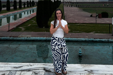 From Delhi: Taj Mahal & Agra City Tour with Tickets & Lunch From Agra: Tour with Ac Car, Driver and Guide Only