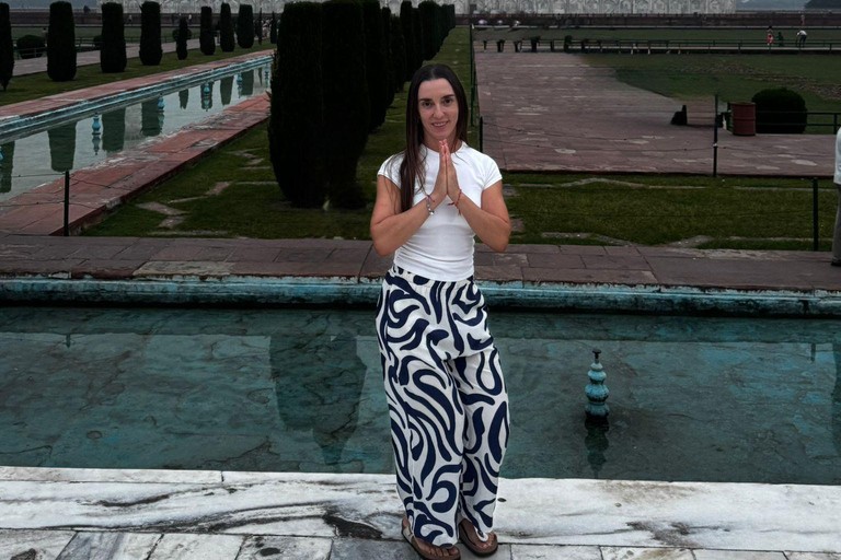 From Delhi: Taj Mahal & Agra City Tour with Tickets & Lunch From Agra: Tour with Ac Car, Driver and Guide Only