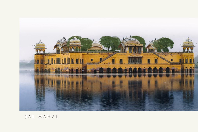 Jaipur: Półdniowa wycieczka (Amber Fort, Panna Meena, Jal Mahal)Wycieczka z all inclusive