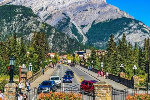 Excursão ao Emerald Lake, Lake Louise, Moraine, JohnstonCanyon&amp;Banff