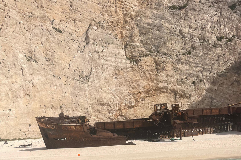 Zakynthos:Alykes-Alykanas- Navagio Beach private group tour