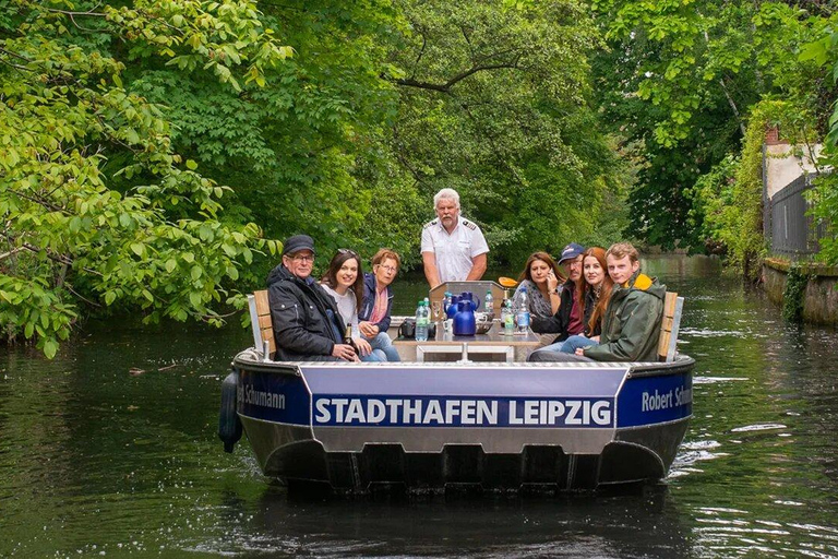 Leipzig: 2-timmars motorbåtstur i Auwald