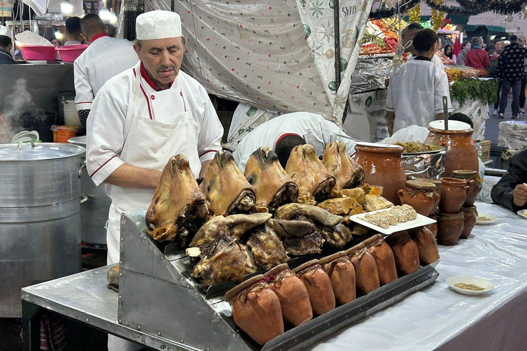 Marrakech: Authentic Moroccan Food Walking Tour & Dinner