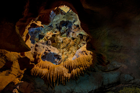 Valencia: San José Caves Tour & Summer Waterfall Day Trip Caves of San Jose + Waterfall - NH Hotel Pickup
